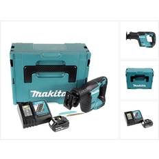 Makita Säbelsägen Makita djr 188 rg1j akku recipro säbelsäge 18 v brushless 1x akku 6 ah lader