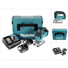 Makita Stichsägen Makita djv 182 rgj akku stichsäge 18v brushless 2x 6ah akku lader