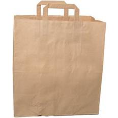 Daarbak Papirspose Med Hank Brun 22 Ltr. 200 Stk