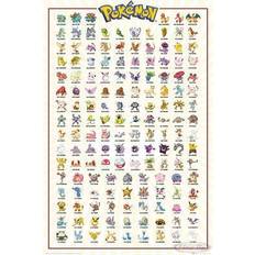 GB Eye Pokémon Poster Charaktere #001-151