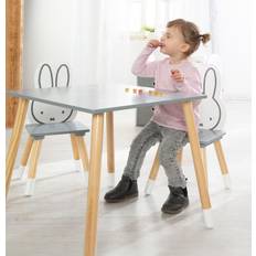 Cotton Furniture Set Kid's Room Roba Miffy 3 Piece Children's Dining Set 51.5 x 60 cm L x 50 cm D