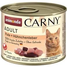 Animonda Carny Adult Pute + Hühnchenleber 6x200g