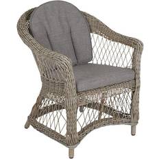 Kamomill Armchair With Cushions Beige-Sand