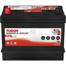 Batteri 12v 75ah Tudor/Exide marin/startbatteri 75Ah EFB, 12V