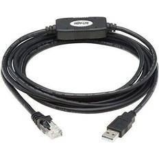 Tripp Lite USB-A to RJ45 Rollover Console Cable 250 Kbps 10 ft.