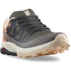 Gold Hiking Shoes Salomon Outrise GTX - Black Coral Gold