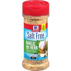 Garlic and herb seasoning McCormick Salt & Gluten Free Garlic & Herb Seasoning 4.37oz.