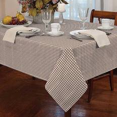 Beige Tablecloths Alan Symonds Gingham Check Tablecloth Beige