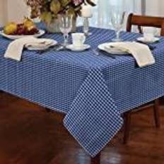 Blue Tablecloths Alan Symonds Gingham Tablecloth Blue