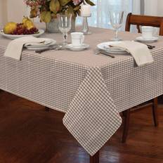 Gingham Tablecloth Beige, Multicolour