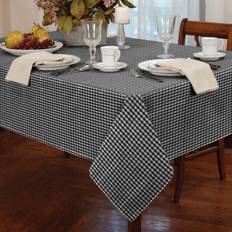 Alan Symonds Gingham Tablecloth Black