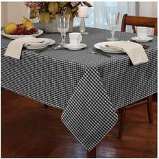 Alan Symonds Gingham Tablecloth Black