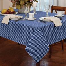 Blue Tablecloths Gingham Tablecloth Blue