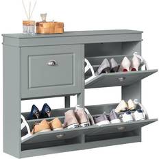 Meubles et Accessoires d'entrée SoBuy FSR79-HG Meuble de Rangement À Chaussures Range-chaussures