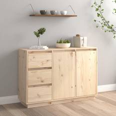 vidaXL Skänk massiv furu Sideboard