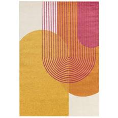 Orange Carpets Asiatic Muse Retro Rug Pink, Orange, Yellow