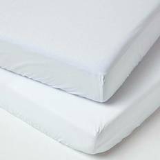 Cotton Cot Bed Fitted Sheets 200 Thread Count, 2