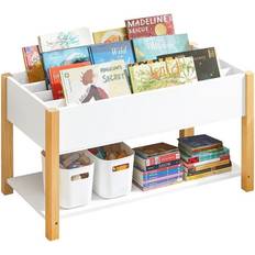 SoBuy KMB35-W, Children Kids Bookcase Book Shelf