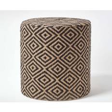 Poufs Homescapes Jute Pouffe