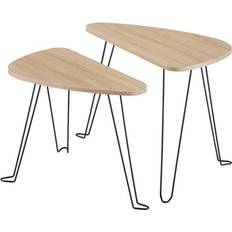 Richmond bord tectake 2 sideborde Richmond Indskudsbord 2stk