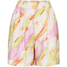 Selected Dame Shorts Selected Aurelia Bukser - Lysegrøn/Mandarin/Lyserød/Pastelpink