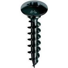 Mustad Vis Panelvit FC Tête de penture Ø6x60 mm Zingué noir PV312A600600KNC