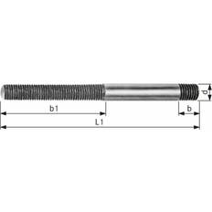 Stiftschraube DIN6379 M24x315mm