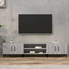 vidaXL grey sonoma TV Bench