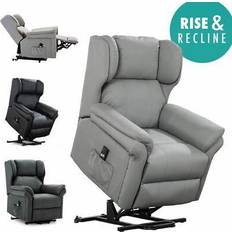 Footrest Armchairs More4Homes More4homes oakford electric rise Armchair