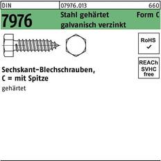 Byggmaterial Plåtskruv 250-pack 6.3x50 mm