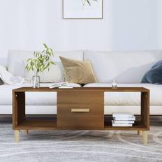vidaXL 102 x 50 x 40 cm Konstrueret Træ Sofabord