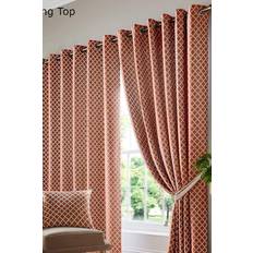 Brown Curtains Alan Symonds Fully Lined Eyelet Ring Top