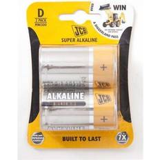 2x D Engangsbatteri 1.5 V 2 stk