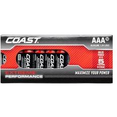 Coast Batterier & Opladere Coast Extreme Performance AAA 1.5v Alkaline Batteries Pack of 10