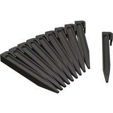 Black Lawn Edging Nature Anchor Pegs 10pcs