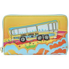Loungefly The Beatles Magical Mystery Tour Bus Zip Around Wallet - Mehrfarbig