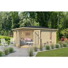 Edinburgh 2-Log Cabin, Wooden Room, Timber Summerhouse, Office