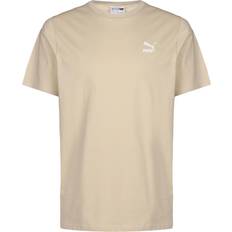 Puma Camiseta Classics Logo Manga Corta - Beige