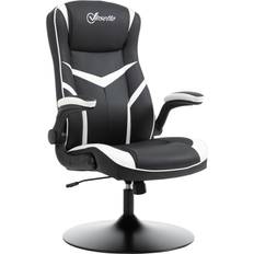 Vinsetto Racing Office Chair PVC Leather Computer Gaming Height Adjustable