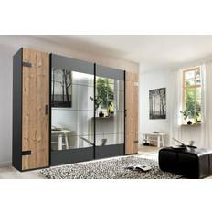 WIMEX Schwebetürenschrank Stockholm 270x65x210cm Kleiderschrank