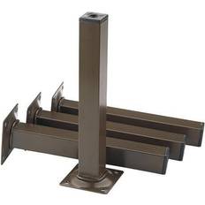Element System Möbelfuß RAL 9005 Table Leg