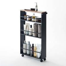 Carrelli Tavolo Yamazaki Home Tower Rolling Slim Storage Cart Carrello Tavolo