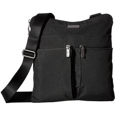 Purple Crossbody Bags Baggallini Horizon Messenger Bag - Grey