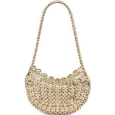 Rabanne Golden Moon Uld Taske Uld - Beige