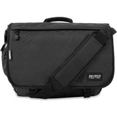 J World Thomas Laptop Messenger Bag - Black