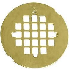 Westbrass 4-1/4 OD Casper Brass Snap-In Shower Strainer