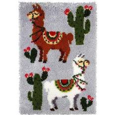 Latch hook kit Orchidea Llama Party Latch Hook Kit