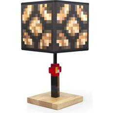 Led lamp desk Ukonic Minecraft Glowstone 14 Inch Corded Desk LED Bedside Light Lamp Luz nocturna