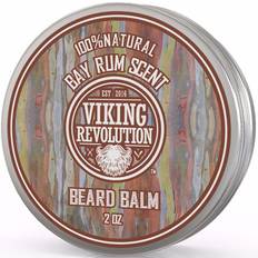 Beard Waxes & Balms Viking Revolution Beard Balm with Bay Rum Scent and Argan & Jojoba Oils. Softens Beards & Mustaches Mango