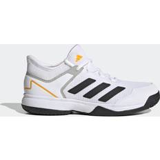 Adidas Ubersonic Junior White/Black/Solar Red Junior Tennis Shoes